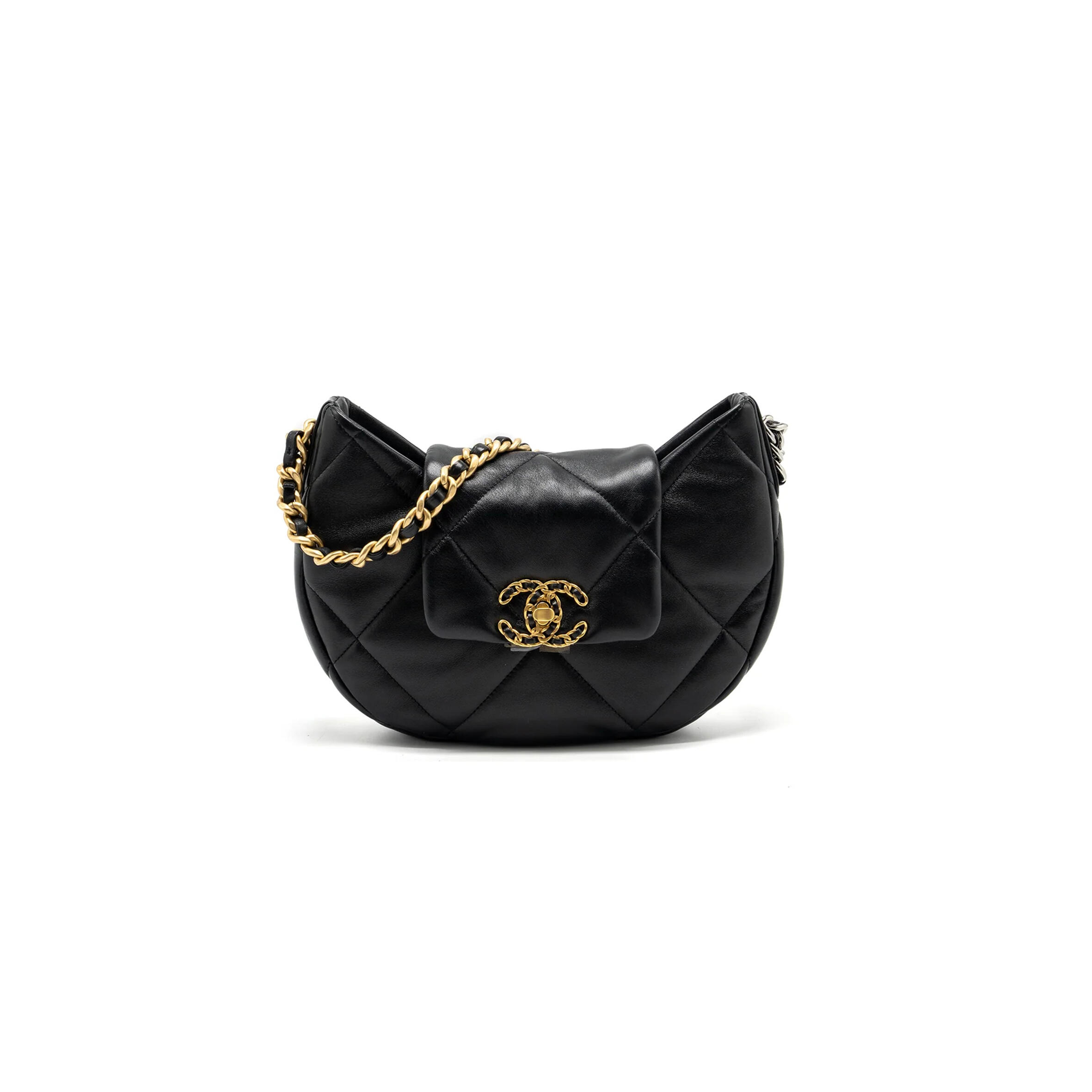 CHANEL MASTER 19 HOBO SHOULDER BAG AS4638 (30*21*7.5cm)